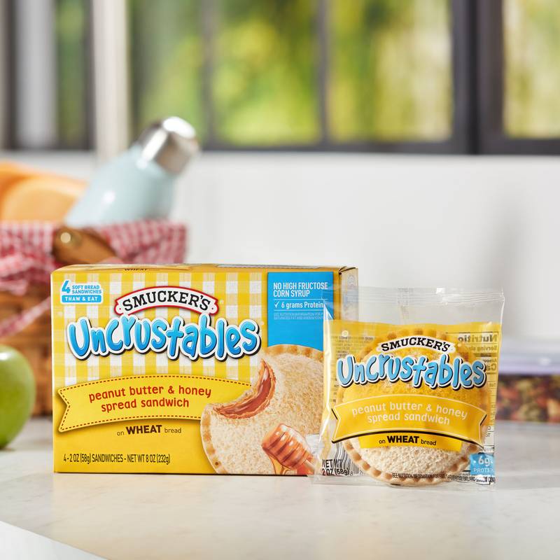 Smucker's Frozen Uncrustables PB & Honey 4ct