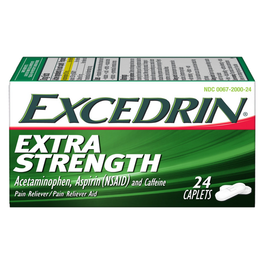 Excedrin Extra Strength Caplets 24ct
