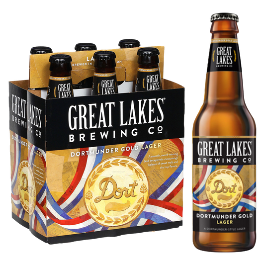 Great Lakes Dortmunder Gold Lager 6pk 12oz Btl 5.8% ABV