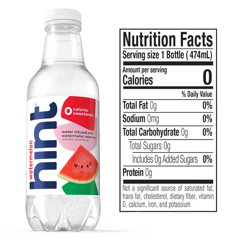 Hint Watermelon  Water 16oz Btl
