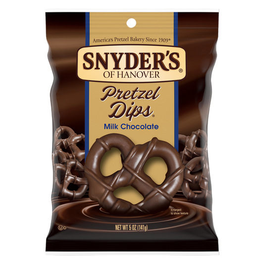 Snyder's Milk Chocolate Pretzel Dips 5oz
