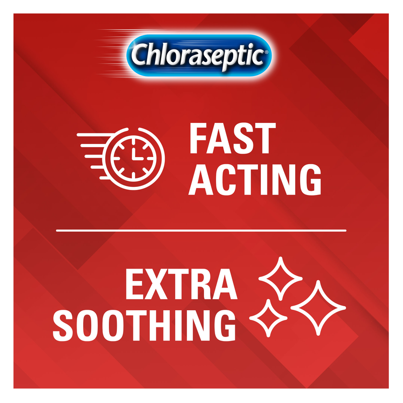 Chloraseptic Sore Throat Lozenges Cherry 18ct