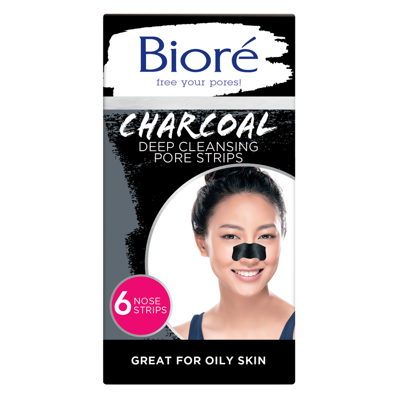 Biore Charcoal Deep Cleansing Pore Strips 6ct