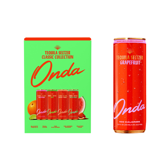 Onda Tequila Seltzer Classic Collection Variety 8pk 12oz Can 5.0% ABV