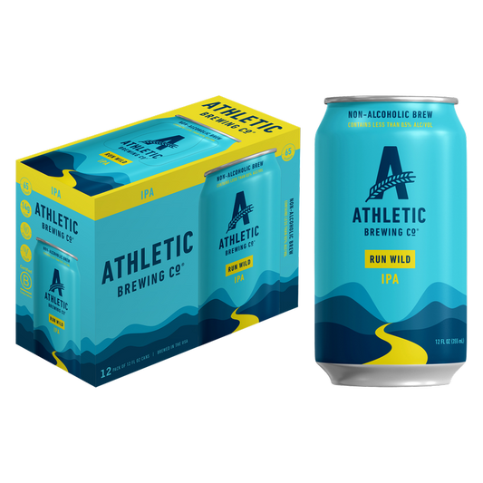 Athletic Brewing Co. Run Wild Ipa Non-Alcoholic (12Pkc 12 Oz)