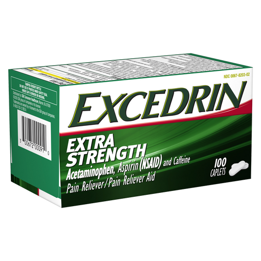 Excedrin Extra Strength Caplets 100ct