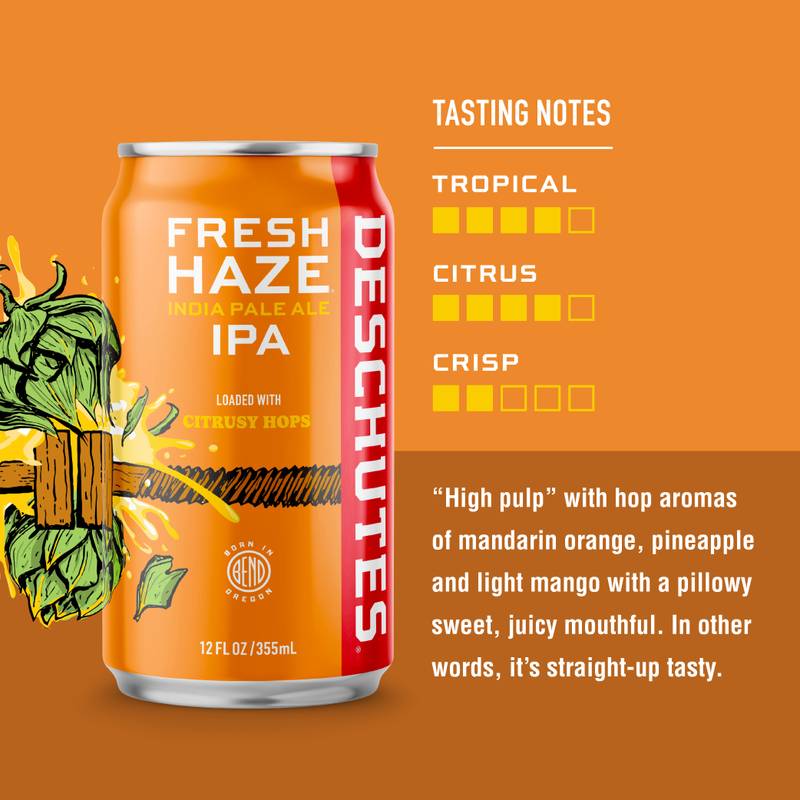 Deschutes Fresh Haze IPA 6/12oz Can