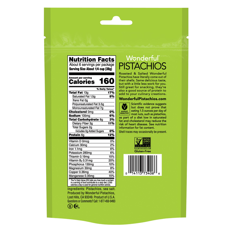 Wonderful Pistachios No Shell 6oz