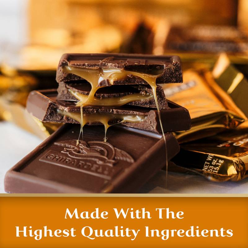 Ghirardelli Milk Chocolate Caramel Squares 5.32oz